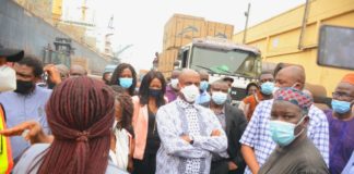 Minister of Transportation, Rt. Hon. Chibuike Rotimi Amaechi at NPA