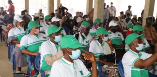 TRAINING OF 1,100 EXTENSION AGENTS