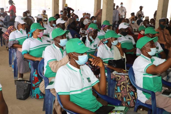 TRAINING OF 1,100 EXTENSION AGENTS