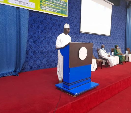 Honourable Minister of State, Budget and National Planning, Prince Clem Ikanade Agba