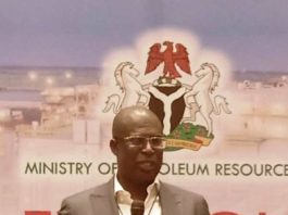 The Minister giving his opening remarks