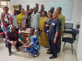 Mr. Komolafe's Retirtement group photo
