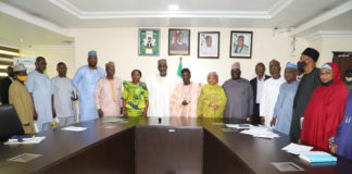 Group Photograph after the Meeting at the Ministry's Conference Room.
