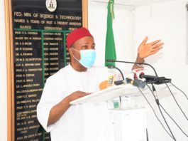 Minister of Science and Technology, Dr. Ogbonnaya Onu