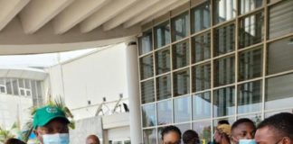 Sports Minister sees Off Nigeria Relay Team