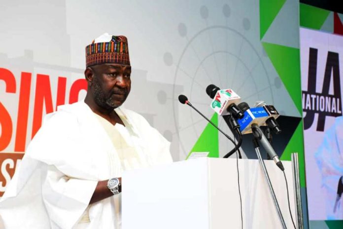 Minister of State for Works and Housing Engineer Abubakar D Aliyu The Minister of State for Works and Housing Engineer Abubakar D Aliyu delivering his speech on behalf of the Honourable Minister of Works and Housing Mr Babatunde Raji Fashola SAN