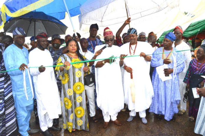 Commissioning And Handing Over Of Erosion Control Of Flooded Area/Road Improvement Works At Owo Local Government Area, Ondo State By The Hon Min Of State For Niger Delta Affairs, Sen. Omotayi Alasoadura. Commissioning And Handing Over Of Erosion Control Of Flooded Area/Road Improvement Works At Owo Local Government Area, Ondo State By The Hon Min Of State For Niger Delta Affairs, Sen. Omotayi Alasoadura.Commissioning And Handing Over Of Erosion Control Of Flooded Area/Road Improvement Works At Owo Local Government Area, Ondo State By The Hon Min Of State For Niger Delta Affairs, Sen. Omotayi Alasoadura.