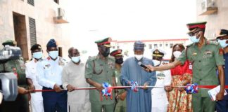Chief of Defence Staff, General Leo Irabor and Service Chiefs