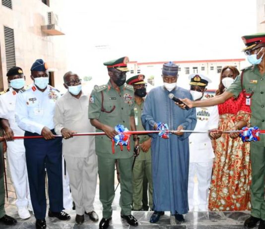 Chief of Defence Staff, General Leo Irabor and Service Chiefs