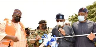 FG commissions Jetty and Shoreline Protection Facilities at Underwater Warfare School Ojo…