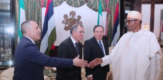 President Buhari bids Tunisian Ambassador who loves Nigeria goodbye