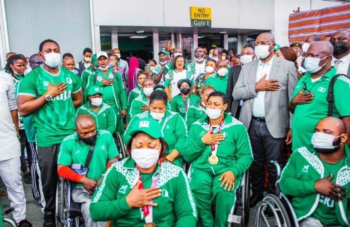 Sports Minister, Amokachi Welcome Heroic Paralympians