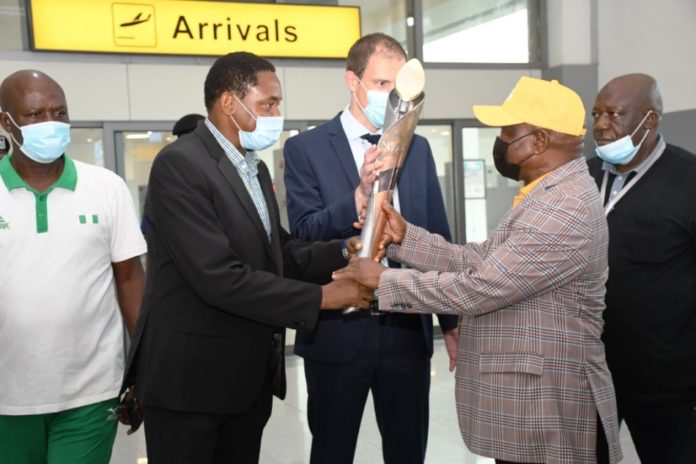 Arrival of Queen's Baton Relay to Nigeria