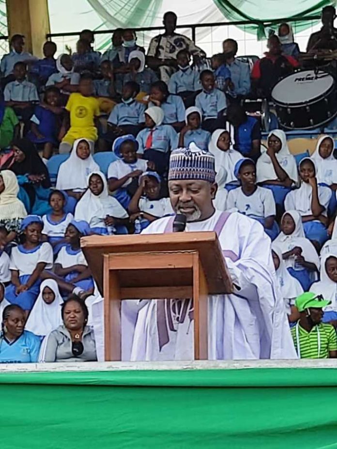The 6th Edition of the National Youth Games was officially declared open, by the Permanent Secretary, Alhaji Ismaila Abubakar, who represented the Hon. Minister of Youth & Sports Development.