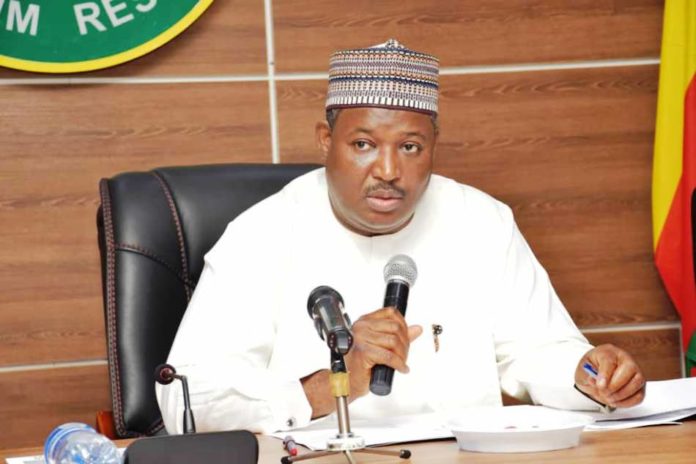 Dr. Nasir Sani Gwarzo at the inauguration