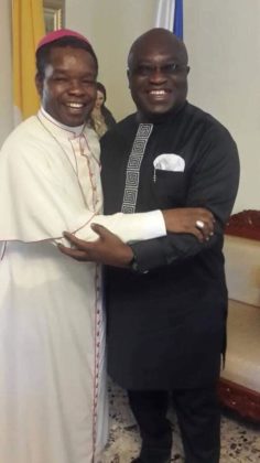 Ikpeazu salutes Archbishop Nwachukwu on his new Appointment at the United Nations