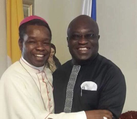 Ikpeazu salutes Archbishop Nwachukwu on his new Appointment at the United Nations
