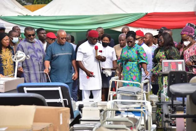 Ikpeazu Flags Off distribution of Medical Equipment to Healthcare Facilities across the State