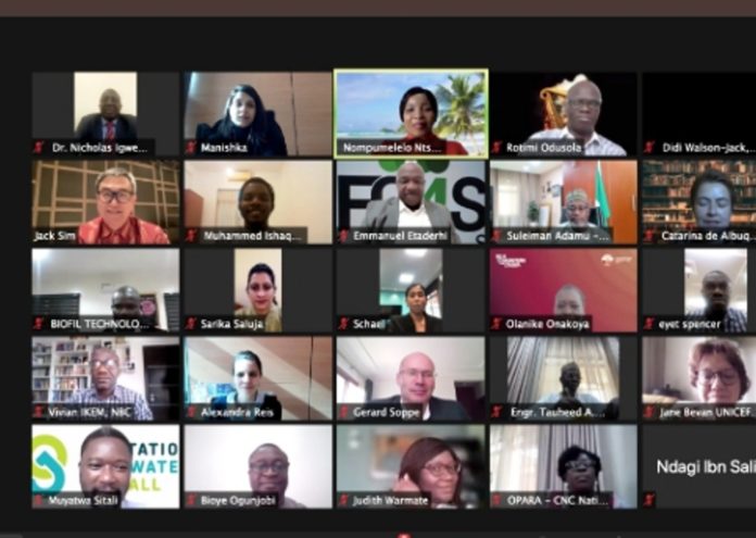 participants at the Virtual meeting of the official announcement of Nigeria as the host Country for World Toilet Summit coming up in November 2022 participants at the Virtual meeting of the official announcement of Nigeria as the host Country for World Toilet Summit coming up in November 2022