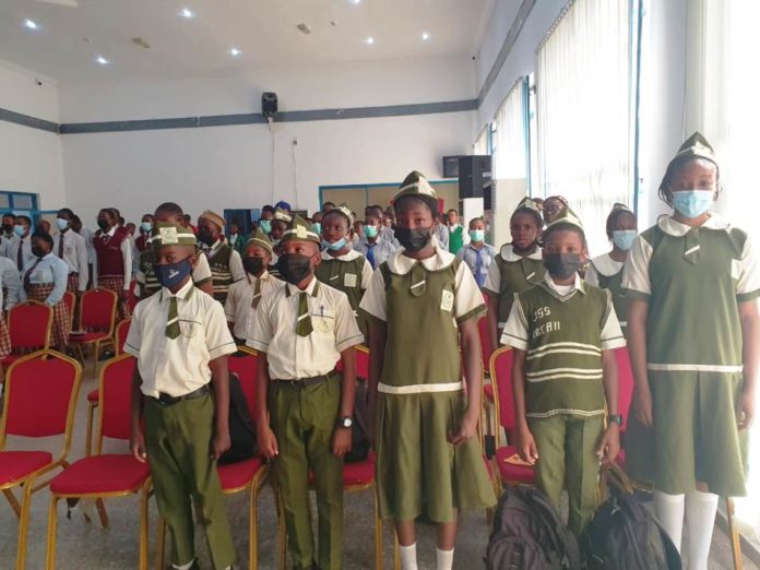 a cross section of the students who participated in the campaign
