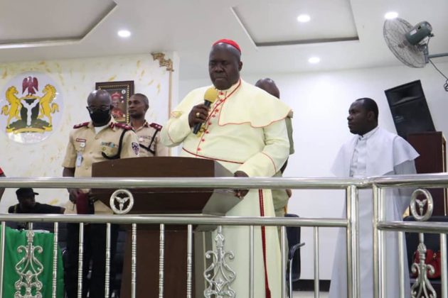 Governor Okezie Ikpeazu Sensitizes Abians on NOA'S National Security Campaign themed "Building a People of Peace: Towards Enhancing National Security