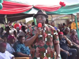 Abia Governor Ikpeazu inaugurates two major Gully Erosion Remediation Projects in two different parts of the State