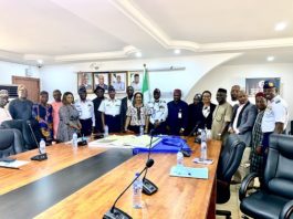 Group Photograph of the Air Force Officers and Members of OSGoF's Management