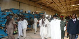 Defence Minister, Magashi Inspects propose Facility for the Nigerian Army