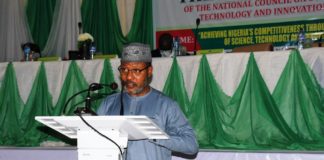 Minister of State for Science, Technology and Innovation, Barr. Mohammed Abdullahi