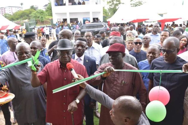 Ikpeazu Commissions ASUBEB Permanent Office Complex, Model Schools and Multimedia Digital Teaching Programme
