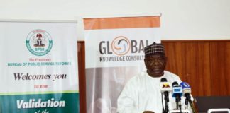 BPSR Director General, Dasuki Ibrahim Arabi