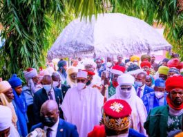 President Buhari meets victims of Kano Explosion, expresses sorrow