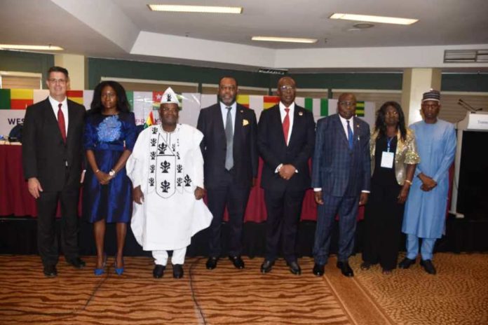 WAGPA delivers on set objectives Chief Timipre Sylva (4th from left) with representatives of other member states at the meeting of Committee of Ministers