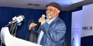 Honourable Minister of Labour and Employment, Dr Chris Ngige, speaking at the Nigeria Employers' Summit 2022, Abuja