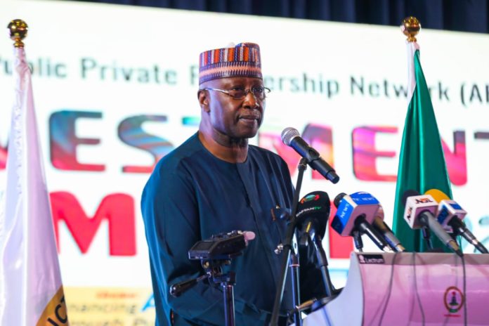 SGF, Boss Mustapha, while declaring the Africa Public-Private Partnership Network (APPPN) Summit open in Abuja