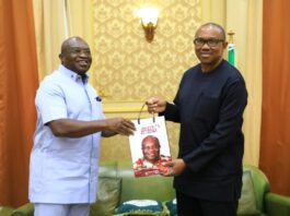Peter Obi Visits Ikpeazu