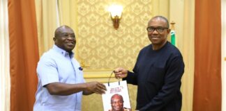 Peter Obi Visits Ikpeazu