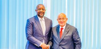Ahead of African Track Cycling Championship, Sports Minister, Mr Sunday Dare received the President, Confederation of Africa Cycling Dr Mohamed Wagih Azzam in his Abuja office