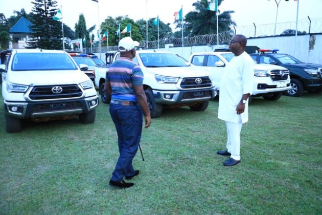 Abia Government Presents Another Batch Of Operational Vehicles To Security Agencies In The State