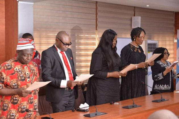 Ikpeazu Swears In 5 New Permanent Secretaries
