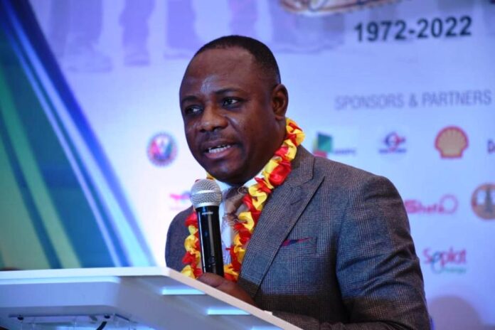 Permanent Secretary, Amb. Gabriel Aduda The Permanent Secretary, Amb. Gabriel Aduda delivering the Hon. Minister of State for Petroleum Resources speech at the occasion