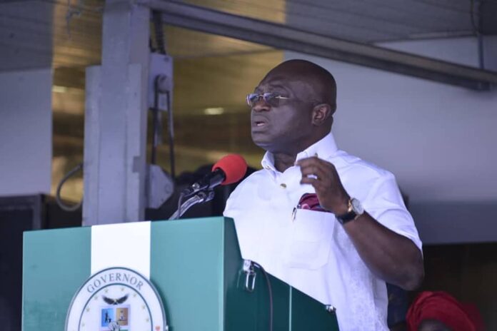 Ikpeazu renames ASUBEB Building after Late Sir Micah Onyebuchi as he Eulogizes him