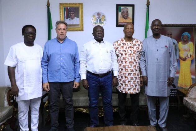 Ikpeazu Receives Abia Born Most Beautiful Girl In Nigeria