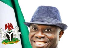 Interim Administrator of the PAP, Maj. Gen. Barry Ndiomu (rtd)