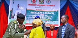 Kaduna State Governor Launches 2023 Armed Forces Remembrance Day Emblem
