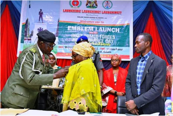 Kaduna State Governor Launches 2023 Armed Forces Remembrance Day Emblem