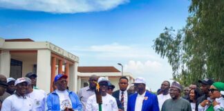 National Sports Festival 2022: Dare Arrives Asaba, Joins Okowa to Receive Torch of Unity