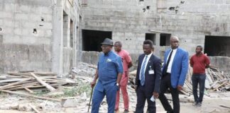 Ikpeazu Inspects Brand New Hospital Building At Old Aba General Hospital Premises
