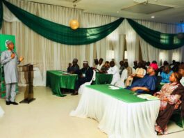 A cross section of participants at the retreat
