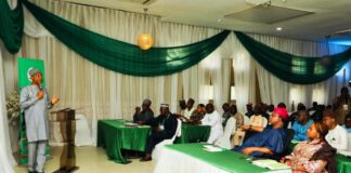 A cross section of participants at the retreat